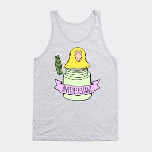 antidepressant birb Tank Top